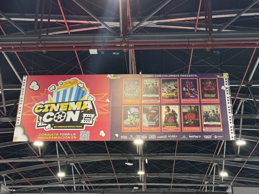 Cinema Con ha llegado a Comic Con Colombia 2025